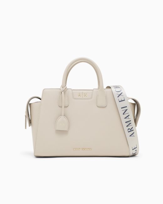 ARMANI EXCHANGE Natural Tote Bag
