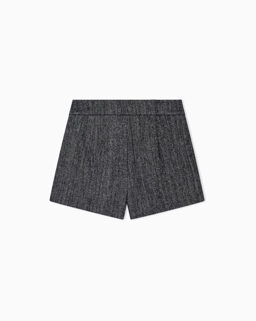 ARMANI EXCHANGE Gray Slim Fit Shorts