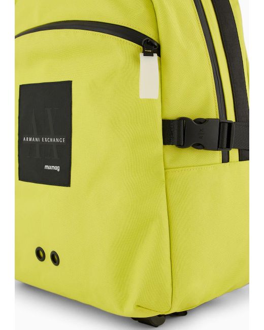 Mochilas Armani Exchange de hombre de color Yellow