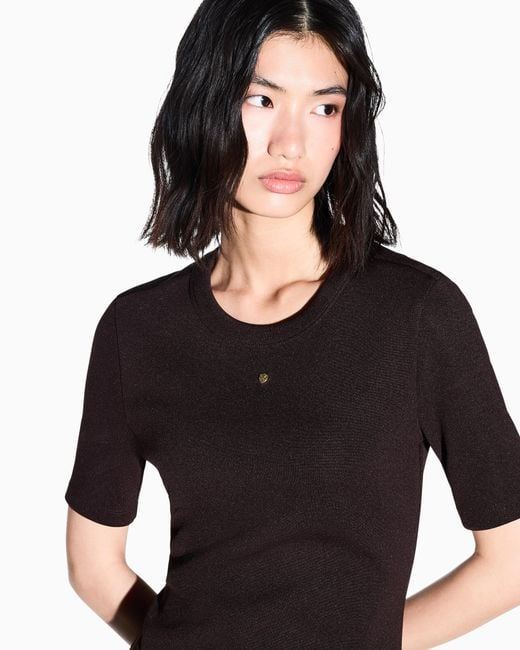 ARMANI EXCHANGE Black Slim Fit Dress