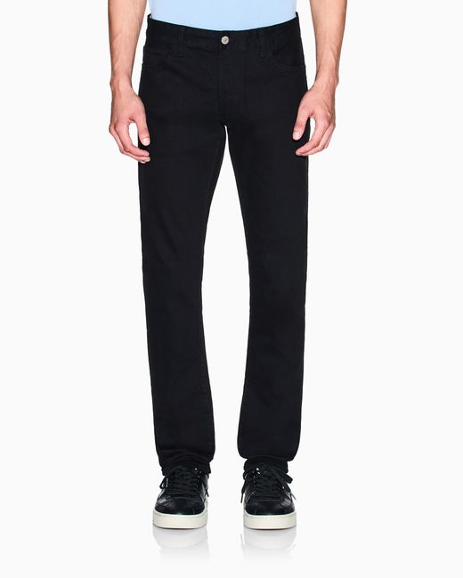 ARMANI EXCHANGE Blue Skinny Jeans for men