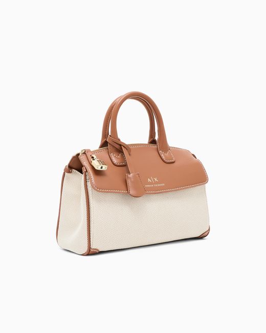 Borsa A Mano A Bauletto Asv di ARMANI EXCHANGE in Pink