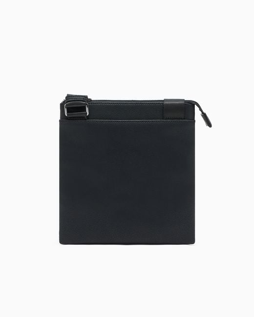 Borsa A Tracolla Con Patta di ARMANI EXCHANGE in Black da Uomo