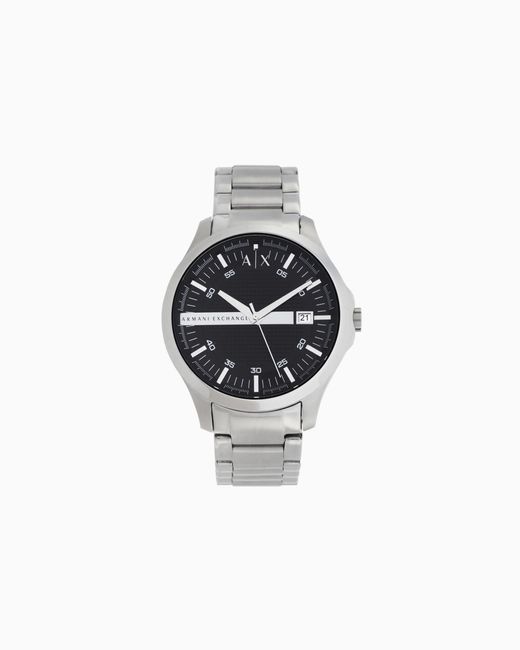 Orologio A Tre Lancette Con Cinturino di ARMANI EXCHANGE in White da Uomo