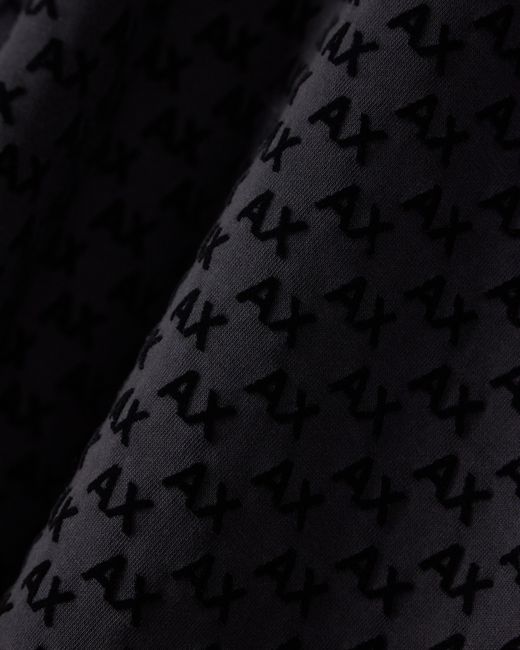 ARMANI EXCHANGE Black Sweatshirt With Regular Fit for men