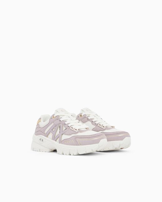 ARMANI EXCHANGE White Sneakers
