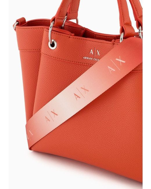 Armani Exchange Red Shoppers