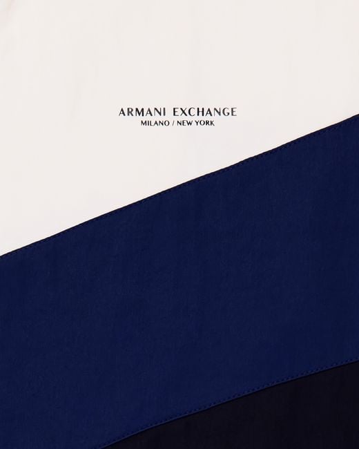 ARMANI EXCHANGE Blue Blouson Jacket for men