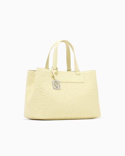 ARMANI EXCHANGE Natural Shopping Bag