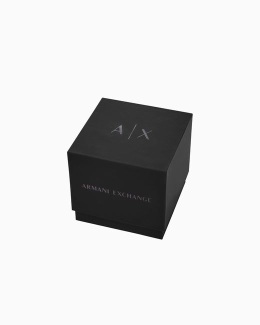 ARMANI EXCHANGE Green Chronograph Silicone Watch for men