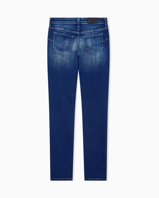 ARMANI EXCHANGE Blue Slim Fit 5 Pockets Pant