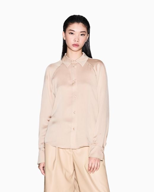 Camicia di ARMANI EXCHANGE in Natural