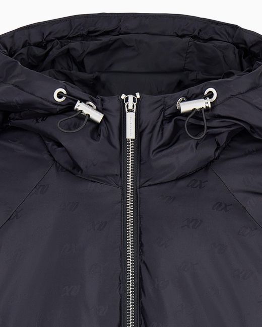 ARMANI EXCHANGE Blue Blouson Jacket