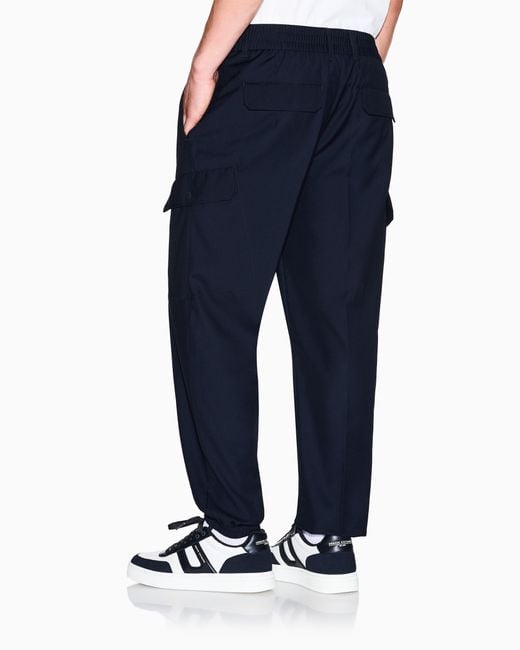 ARMANI EXCHANGE Cargohose Mit Kordelzug in Blue für Herren