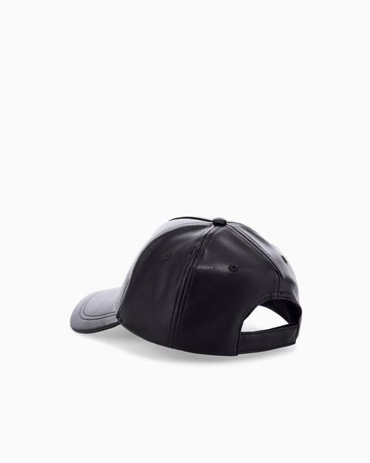 ARMANI EXCHANGE Blue Baseball Hat With Regular Fit