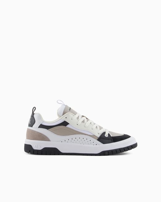 Sneakers Con Inserti di ARMANI EXCHANGE in White da Uomo