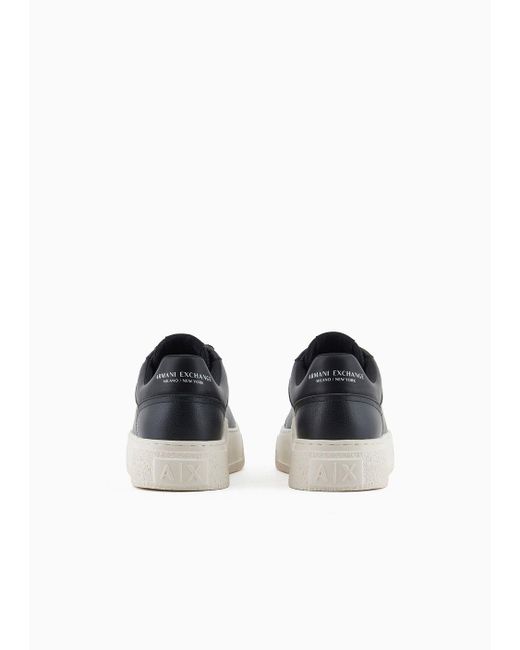 Armani Exchange Black Sneakers for men