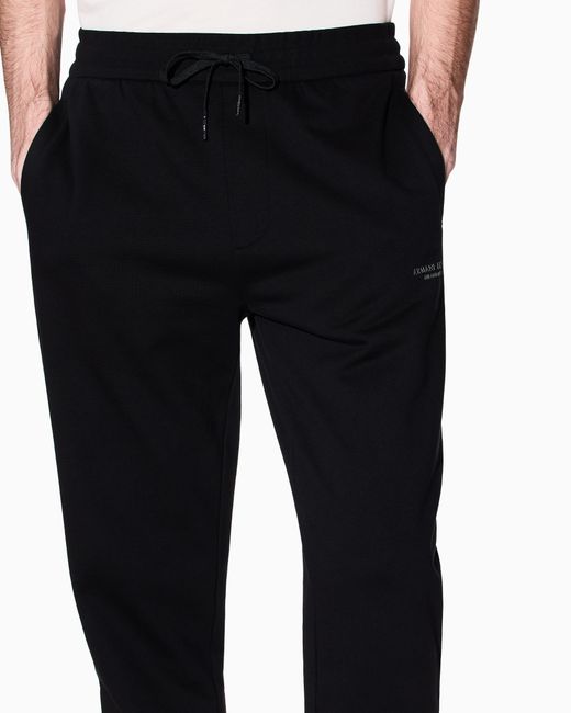 ARMANI EXCHANGE Blue Regular Fit Trousers for men
