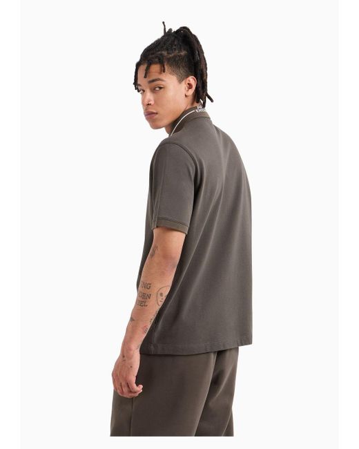 Chemises Polos Armani Exchange pour homme en coloris Gray