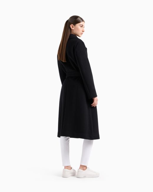 ARMANI EXCHANGE Black Coats