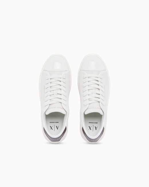ARMANI EXCHANGE White Sneakers