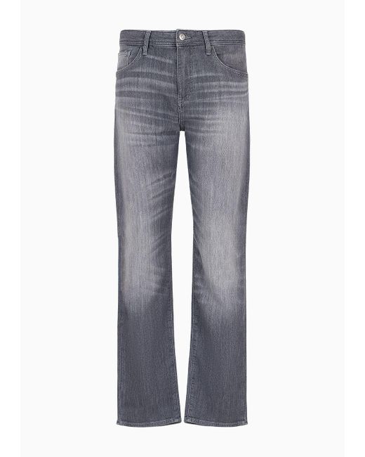 Armani Exchange Gray Slim Fit Jeans for men