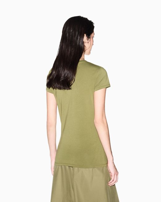 ARMANI EXCHANGE Green Slim Fit T-Shirt