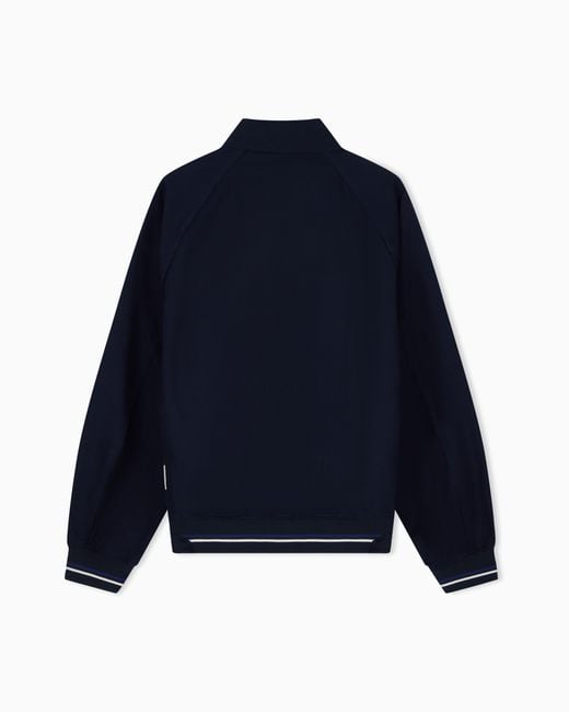 ARMANI EXCHANGE Blue Blouson Jacket for men