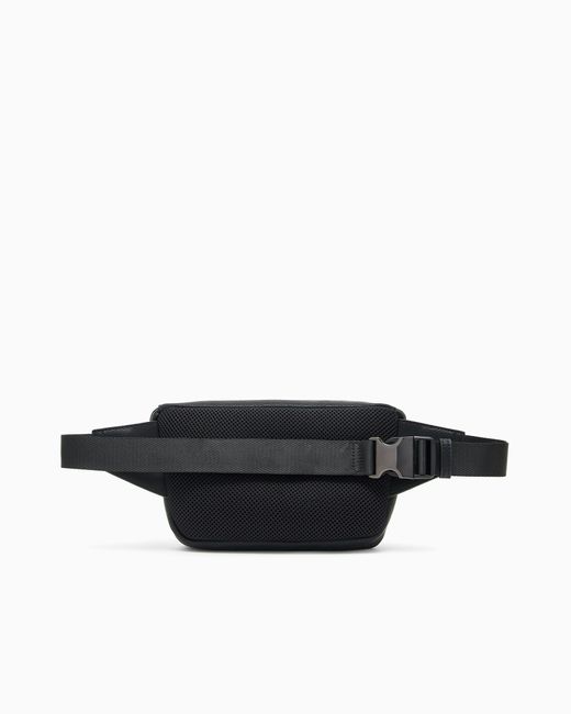 Marsupio Effetto Martellato di ARMANI EXCHANGE in Black da Uomo