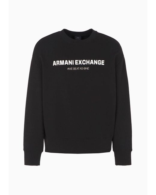 Armani Exchange Black Asv Sweatshirt for men