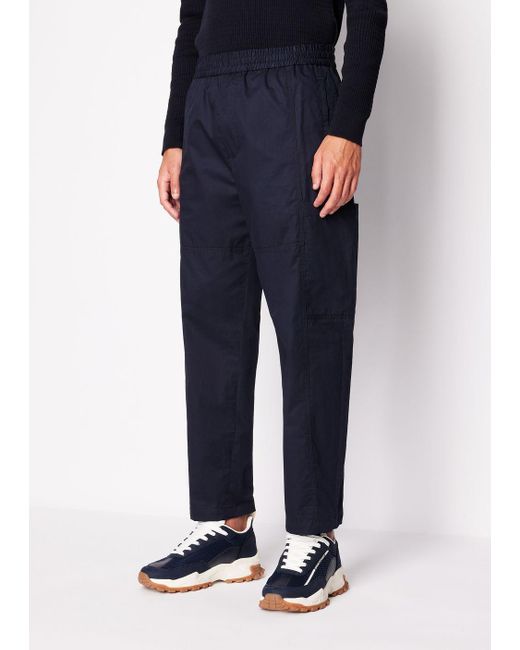 Armani Exchange Blue Casual Trousers for men