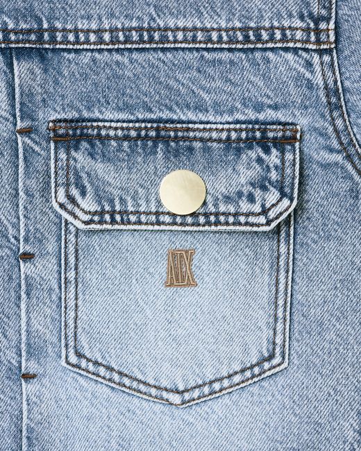 ARMANI EXCHANGE Blue Light Denim Jacket