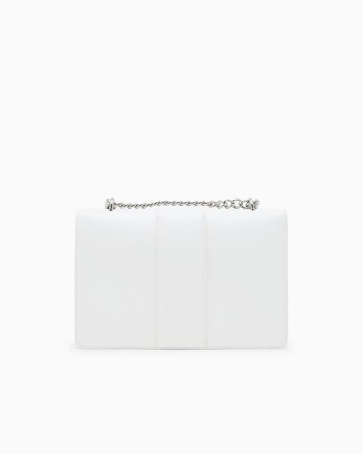 ARMANI EXCHANGE White Crossbody Messenger Bag