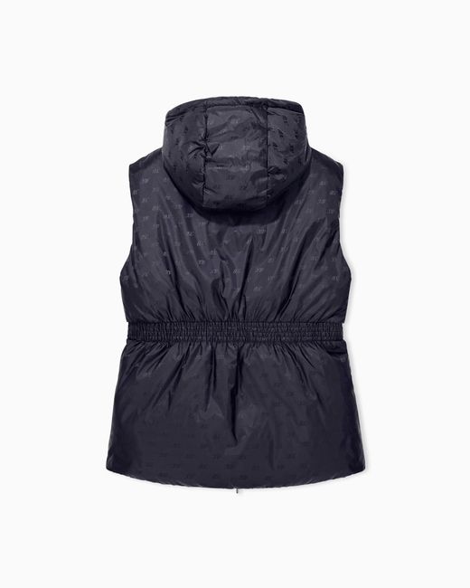 ARMANI EXCHANGE Blue Sleeveless Jacket