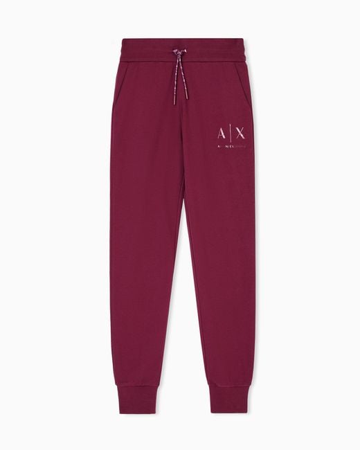 ARMANI EXCHANGE Red Sweatpants