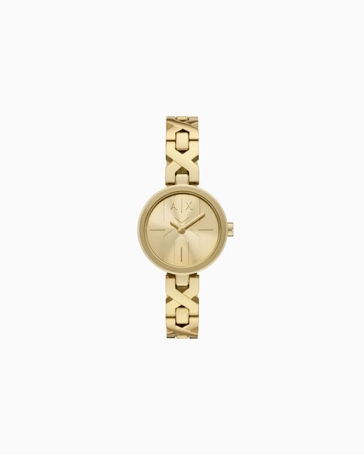 ARMANI EXCHANGE Metallic Two-Hand-Tone Stainless Steel Watch