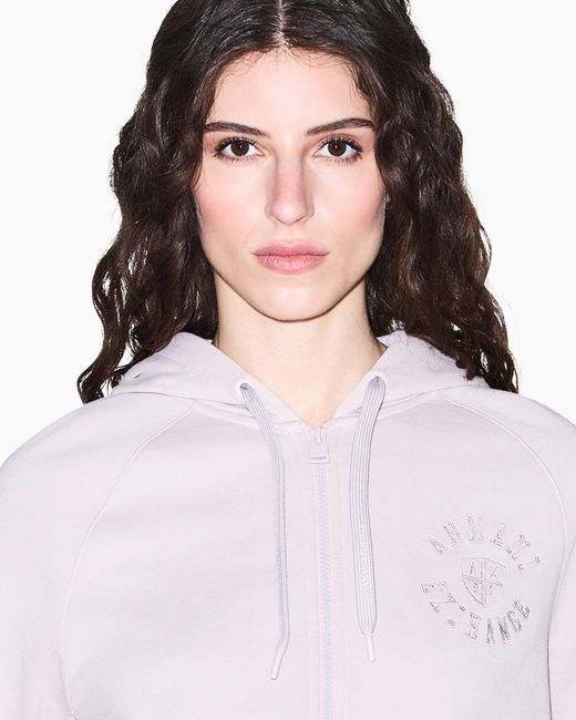 ARMANI EXCHANGE Pink Regular Fit Sweatshirt