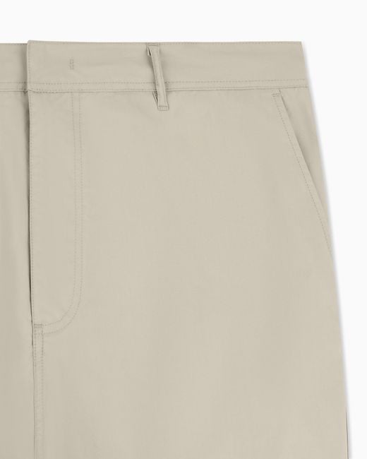 ARMANI EXCHANGE White Classic Trousers for men