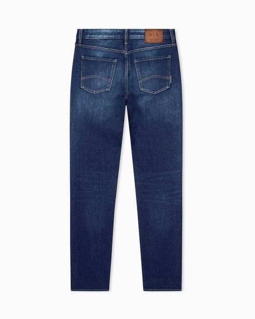 ARMANI EXCHANGE Blue Slim Fit 5 Pockets Pant for men