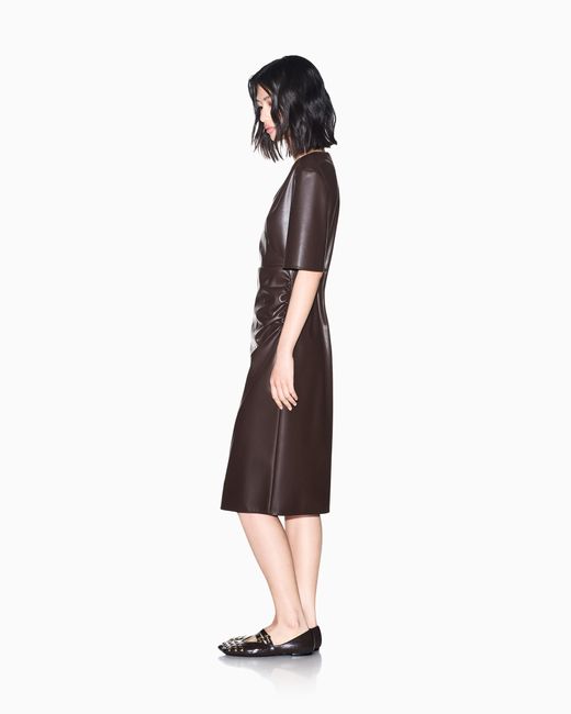 ARMANI EXCHANGE Brown Slim Fit Dress