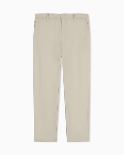 ARMANI EXCHANGE White Classic Trousers for men
