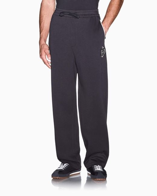 ARMANI EXCHANGE Blue Relaxed Trouser for men