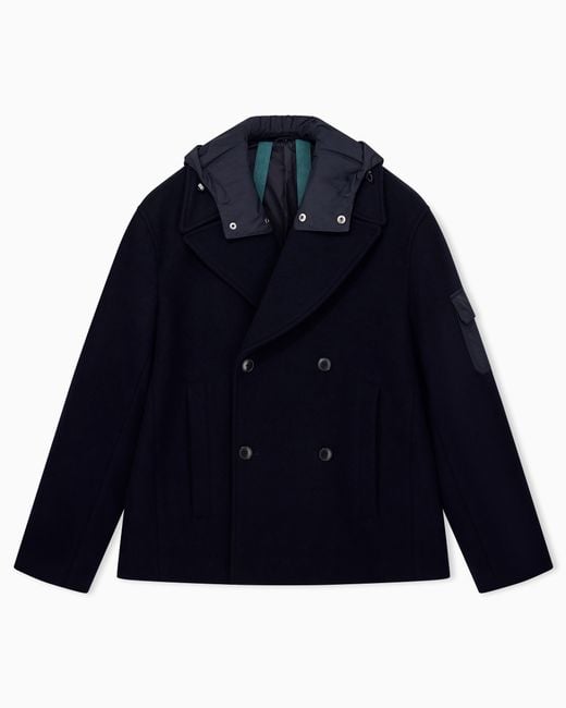 ARMANI EXCHANGE Blue Blouson Jacket for men
