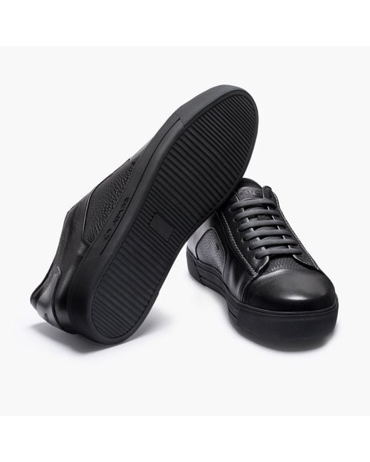 Armos Black Sneaker With Accents for men