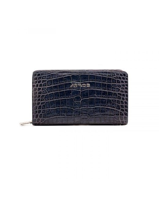 Armos Blue Wallet With Double Chain for men