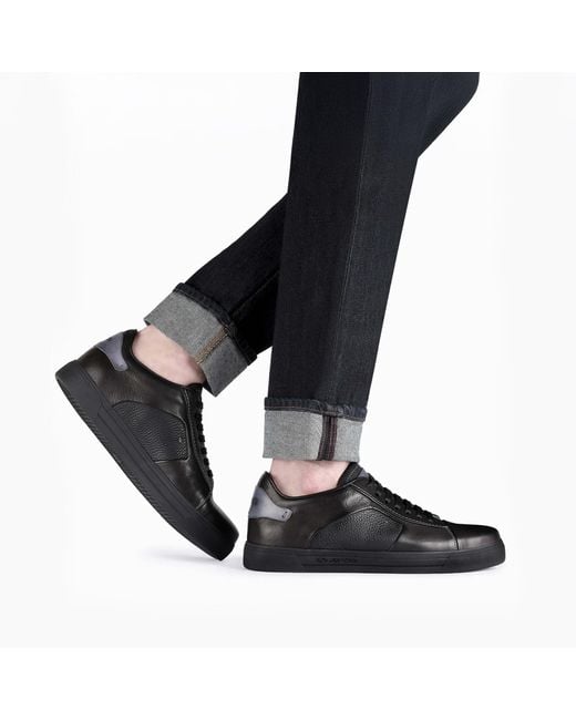 Armos Black Sneaker With Accents for men