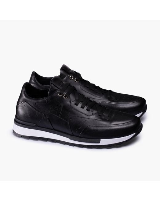 Armos Black Sneaker With Sole for men