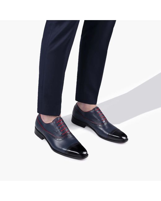 Armos Blue Dark Oxford With Laces for men