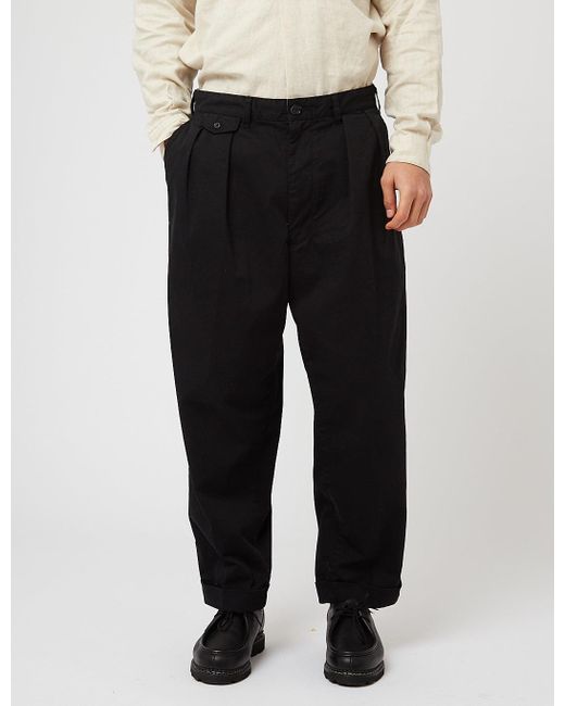 Cotton 2 Pleat Twill Trousers 