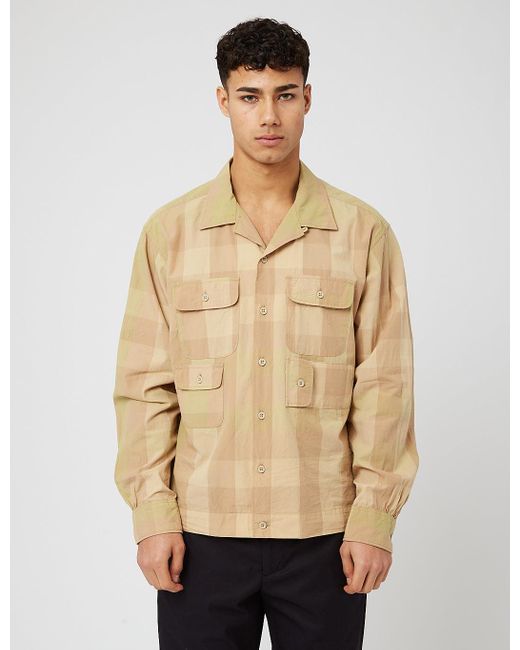 Engineered Garments Bowling Shirt (cotton) in Brown for Men - Lyst